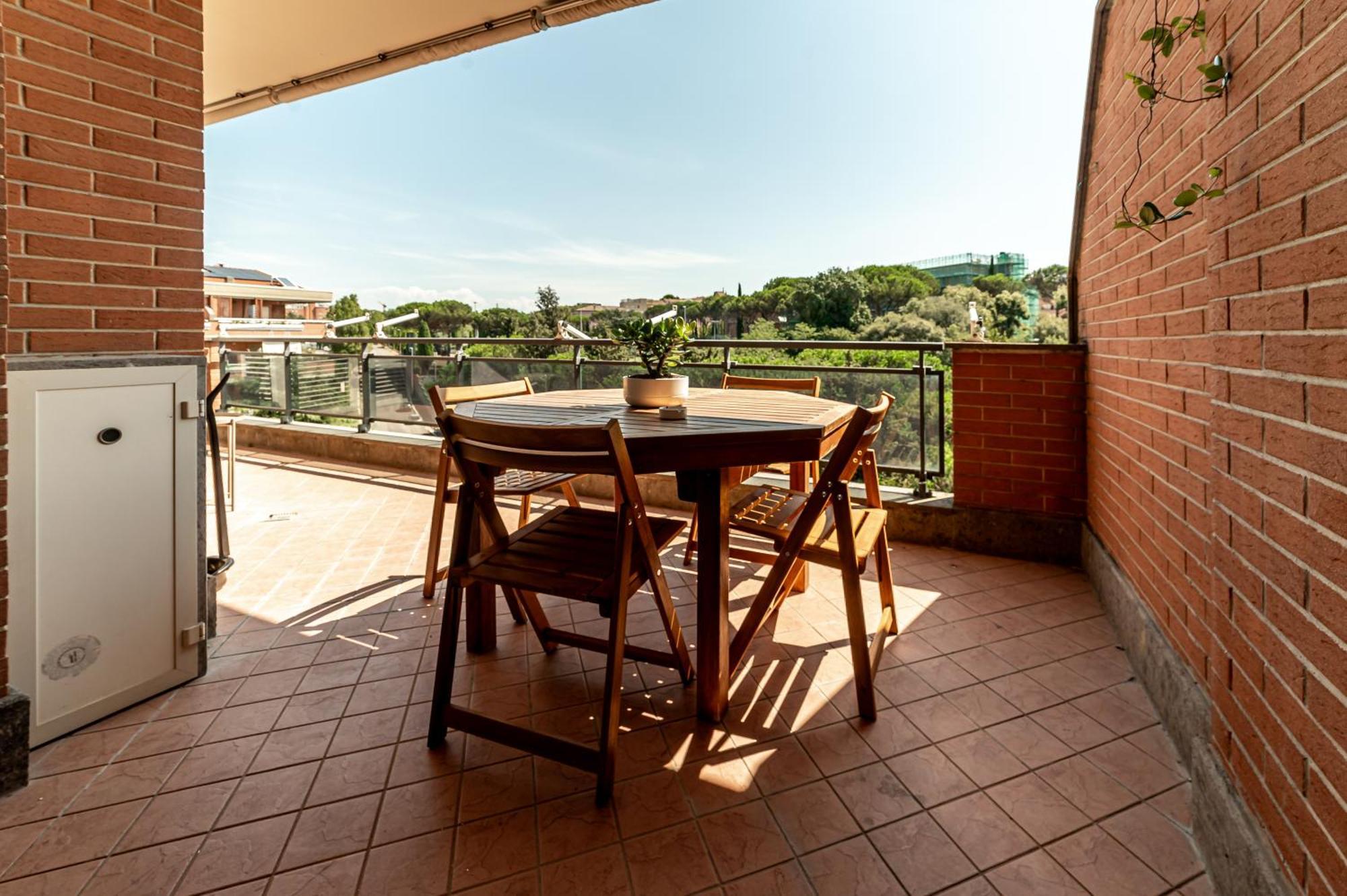 Lägenhet La Terrazza Sul Parco - Aurelia - Vatican Rom